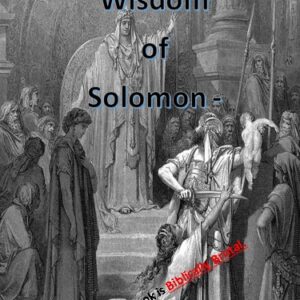 The Wisdom Of Solomon